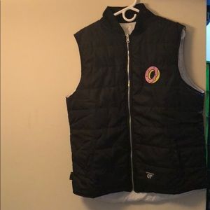 Odd future donut o logo reversible vest